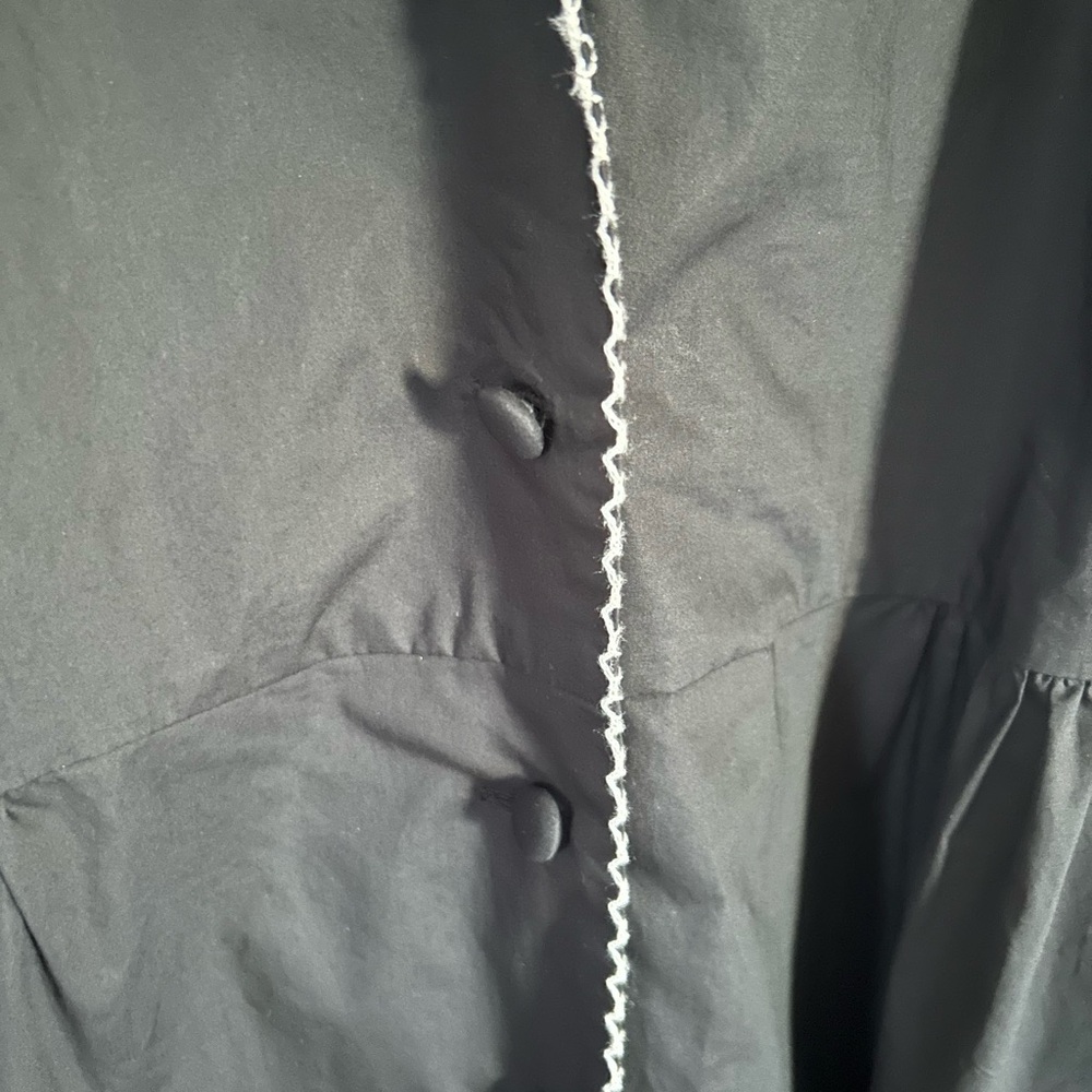 Tuckernuck Alice Dress is a black, elevated midi dress. - Picture 9 of 10